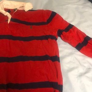 Long sleeve collar polo